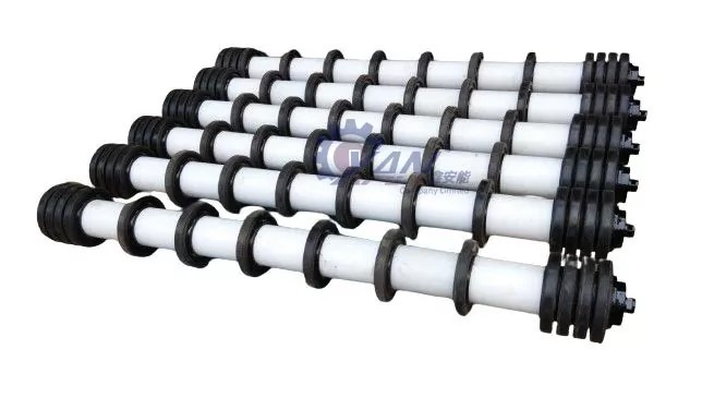 Conveyor Rubber Disc Return Roller